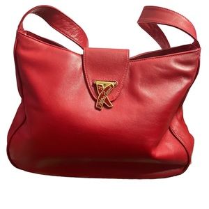 Vintage Red Paloma Picasso Handbag